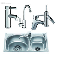 Single Handle Brass Wash Basin Faucet Tap Water Tap